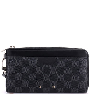 Zippy Dragonne Wallet Damier Graphite