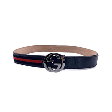 Gucci Leather Belt GG Buckle