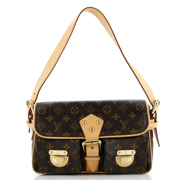 Hudson Handbag Monogram Canvas PM