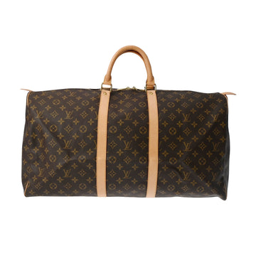 Louis Vuitton Keepall 55  Canvas Travel Bag