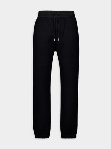 Logo Embroidered Fleece Sweatpants