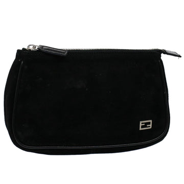 Fendi  Suede Clutch Bag