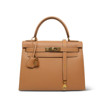 Kelly Sellier 28 Naturel Courchevel  X Circle Stamp