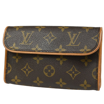 Louis Vuitton Florentine  Canvas Clutch Bag