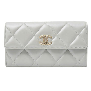 Chanel Matelasse Lambskin Long Wallet