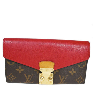Louis Vuitton Pallas  Leather Wallet