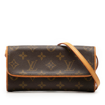 Twin Handbag Monogram Canvas PM