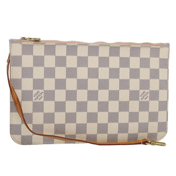 Louis Vuitton Neverfull  Canvas Clutch Bag