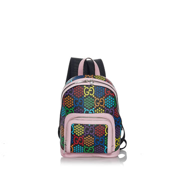 Gucci Backpack Psychedelic GG Supreme Leather/canvas