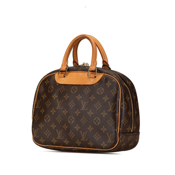 Brown Louis Vuitton Monogram Trouville Handbag