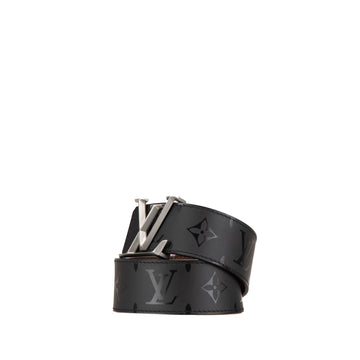 Black Louis Vuitton Monogram Illusion LV Pyramide Reversible Belt