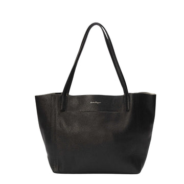 Salvatore Ferragamo Black Mimi Tote