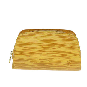 Louis Vuitton Dauphine  Leather Clutch Bag