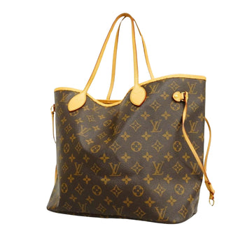 Louis Vuitton Neverfull Mm  Canvas Tote Bag