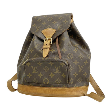 Louis Vuitton Montsouris  Canvas Backpack Bag