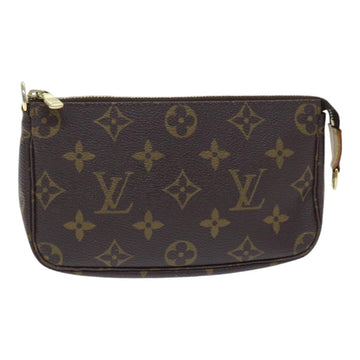 Louis Vuitton Pochette Accessoire  Canvas Clutch Bag