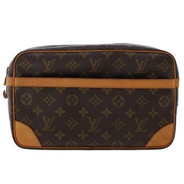 Louis Vuitton Compiegne 28  Canvas Clutch Bag