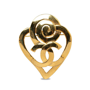 Top Quality Chanel Vintage Coco Big Heart Torch Brochure G   Chanel