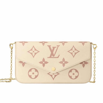LV FÉLICIE POCHETTE BAG ROSE TRIANON 22CM M82047