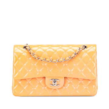 Chanel Coco Mark Matelasse Patent Leather Shoulder Bag