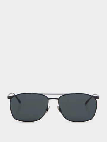 Black Vincent Metal Sunglasses