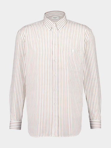 Cassandre Striped Cotton Poplin Shirt