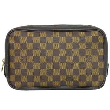 Louis Vuitton Trousse De Toilette 25  Canvas Clutch Bag