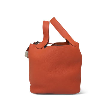 Picotin 18 Cuivre leather Palladium Plated Z Stamp