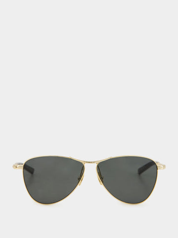 Vesper Sunglasses SL 831 in Light Gold and Black