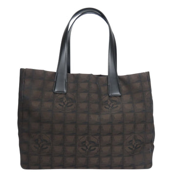 Chanel New Travel Line Jacquard Nylon Tote Bag