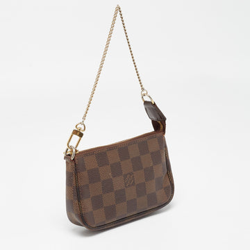 Louis Vuitton Damier Ebene Canvas Mini Pochette Accessoires