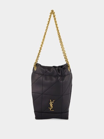 Black Small Jamie Pouch in Lambskin