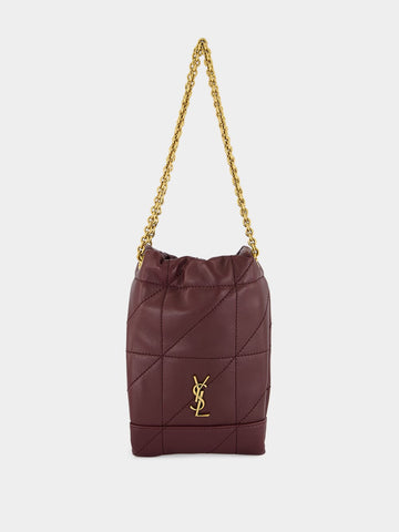 Hot Wine Small Jamie Pouch in Lambskin