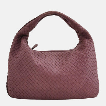 Bottega Veneta Hobo Bag Lambskin leather Purple Medium 40cm
