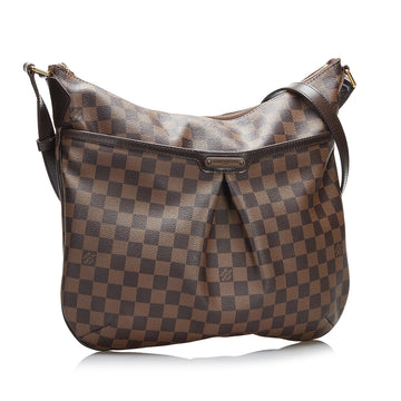 Louis Vuitton Bloomsbury GM Brown Damier Ebene Leather/canvas