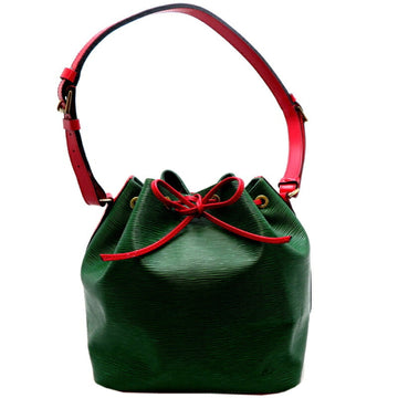 Louis Vuitton Petit Noé  Leather Shoulder Bag