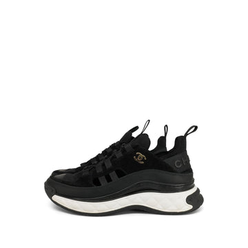 20C Black White Fabric/leather/Suede CC Sneaker Size 39