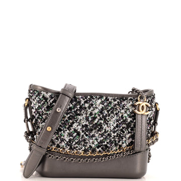 CHANEL Gabrielle Hobo Sequins Small