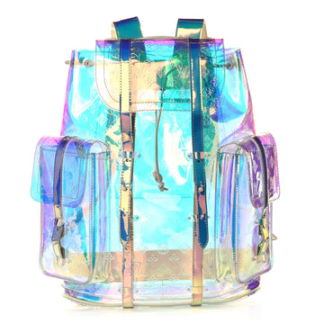 LUV X VIRGIL ABLOH CHRISTOPHER BACKPACK MONOGRAM 49CM PVC PRISM