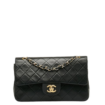 Top Quality Chanel Classic Double Flap Small in Leather Black Quilted