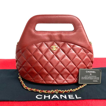 Chanel Matelasse Lambskin 2way Handbag