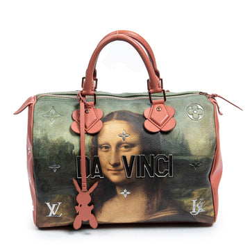 Ltd. Ed. Jeff Koons Masters Collection Da Vinci Speedy 30