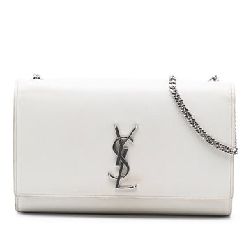 Classic Monogram Crossbody Bag Grainy Leather Medium