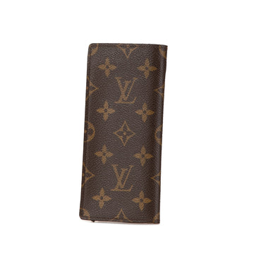 Brown Louis Vuitton Monogram Eyeglasses Case
