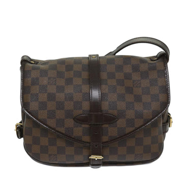 Louis Vuitton Saumur 30  Canvas Shoulder Bag