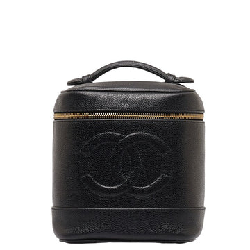 Top Quality Chanel Coco Vanity Bag  Pouch A01998 Black Leather S  Chanel