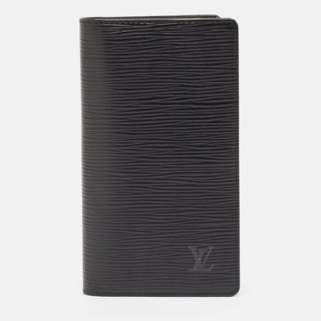 Louis Vuitton Black Epi Leather Bifold Long Wallet