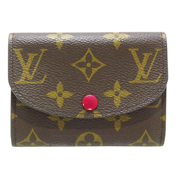 Louis Vuitton Portemonnaie Rosalie  Canvas Wallet