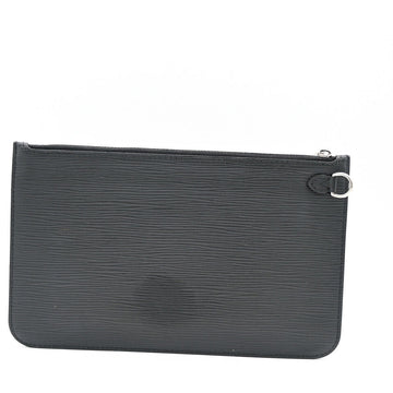 Louis Vuitton Neverfull Pouch  Leather Clutch Bag
