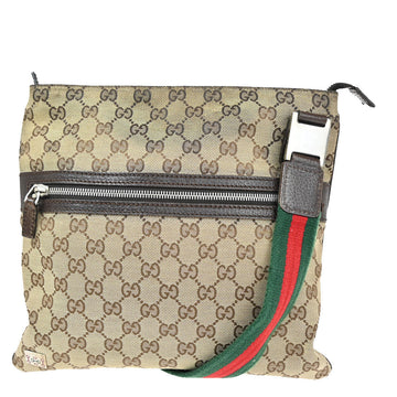 Gucci Sherry  Canvas Shoulder Bag ()